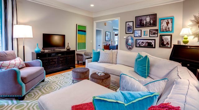 Apex Family Room - interior design by Design Works Studio