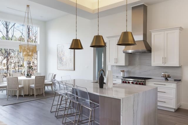 Kitchen and Breakfast Room of Apex Home