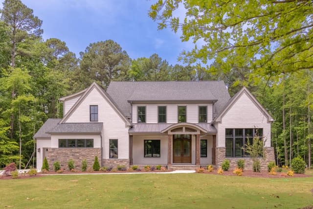 Chapel Hill New Construction (AR Homes) - interior design by Design Works Studio