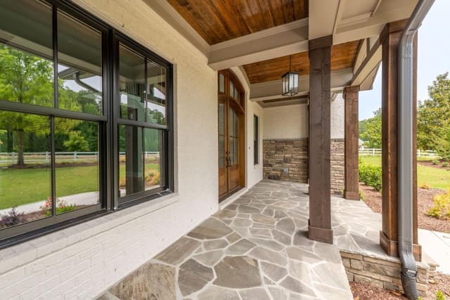 Side View Front Porch