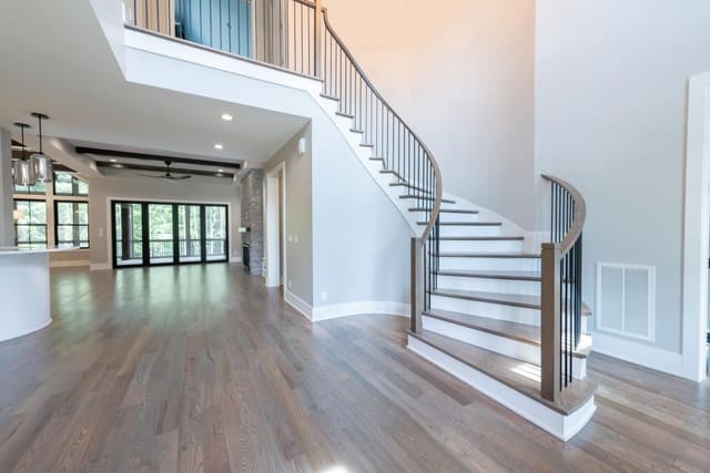 Foyer Overlooking Living Area