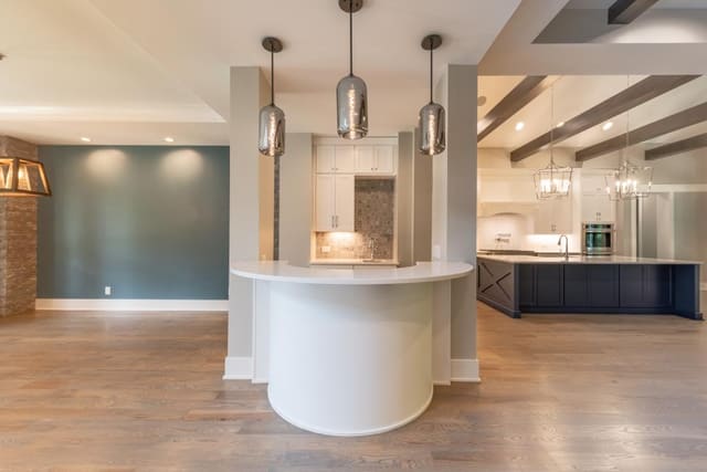 Wet Bar Overlooking Kitchen