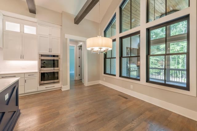 Breakfast Nook with Flush Mount