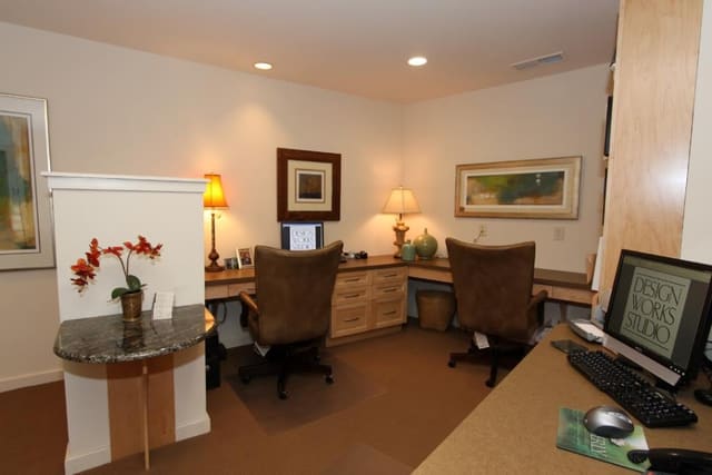 Front admin area
