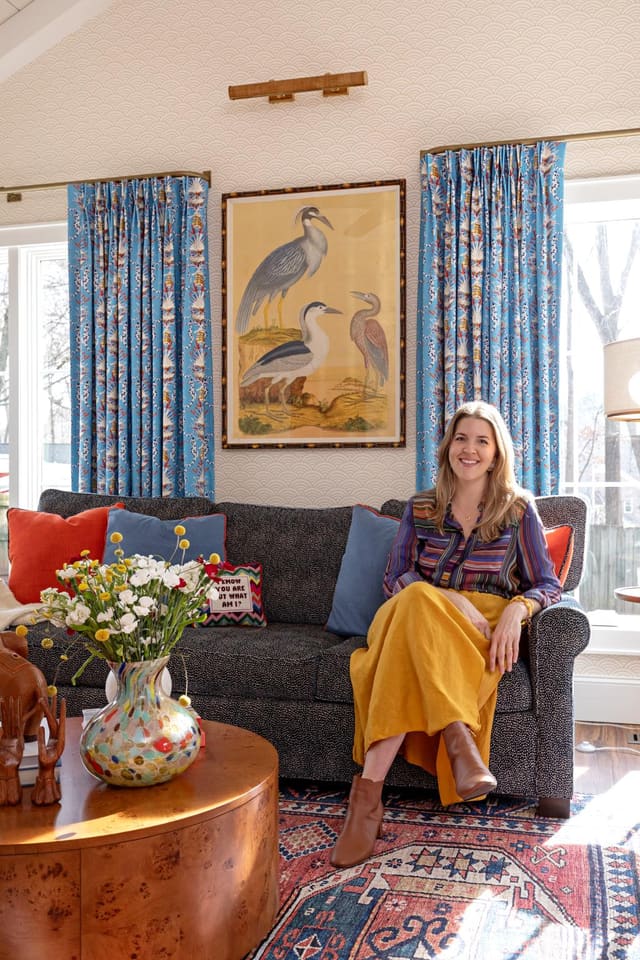 Living Room featuring Designer Elizabeth Allran