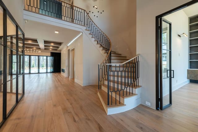 Foyer Overlooking Family Room