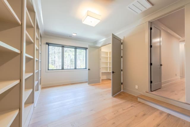 Upstairs Study with Walk-in Storage Closet