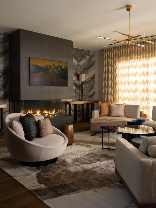 Living Room with Neutral Tones