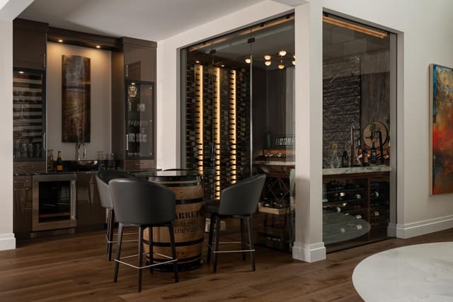 Wine Room & Wet Bar