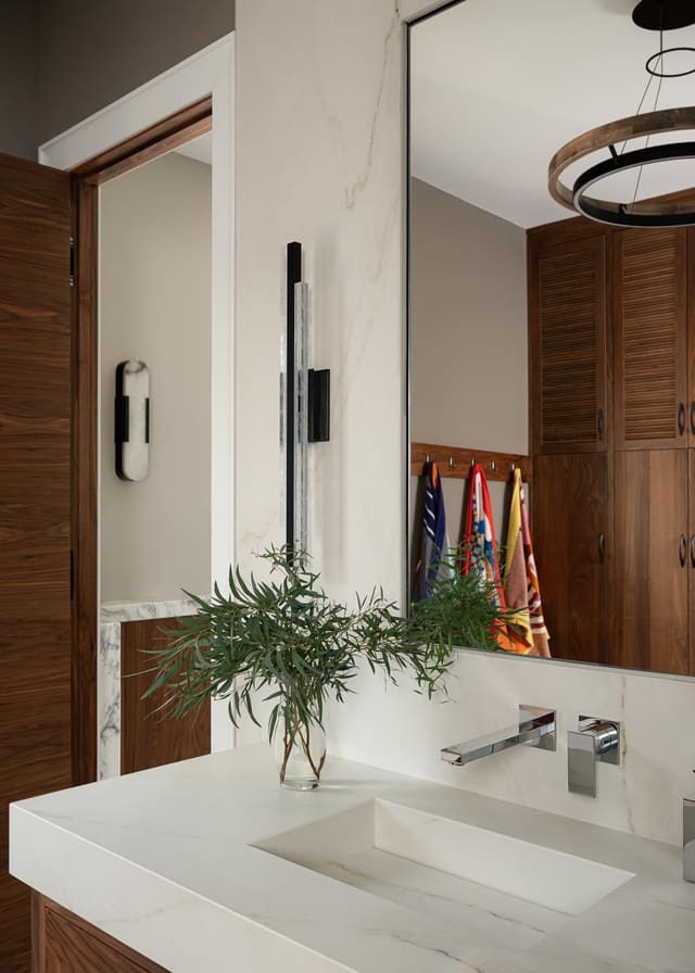Pool House Powder Bath