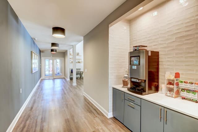 Coffee bar at Indigo Apartments