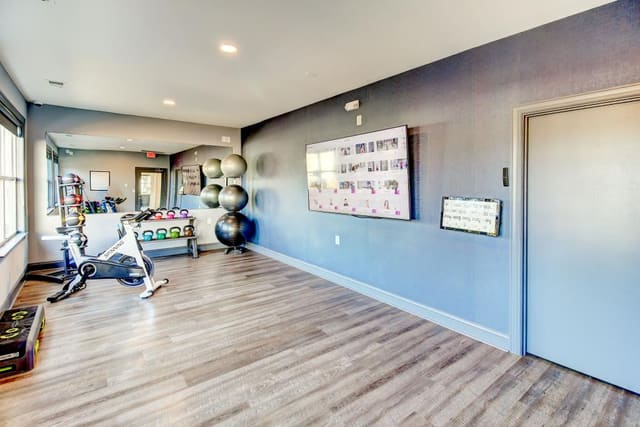 Fitness Room at Indigo Apartments
