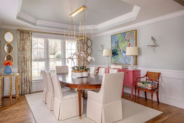 Midtown Raleigh Home - interior design by Design Works Studio