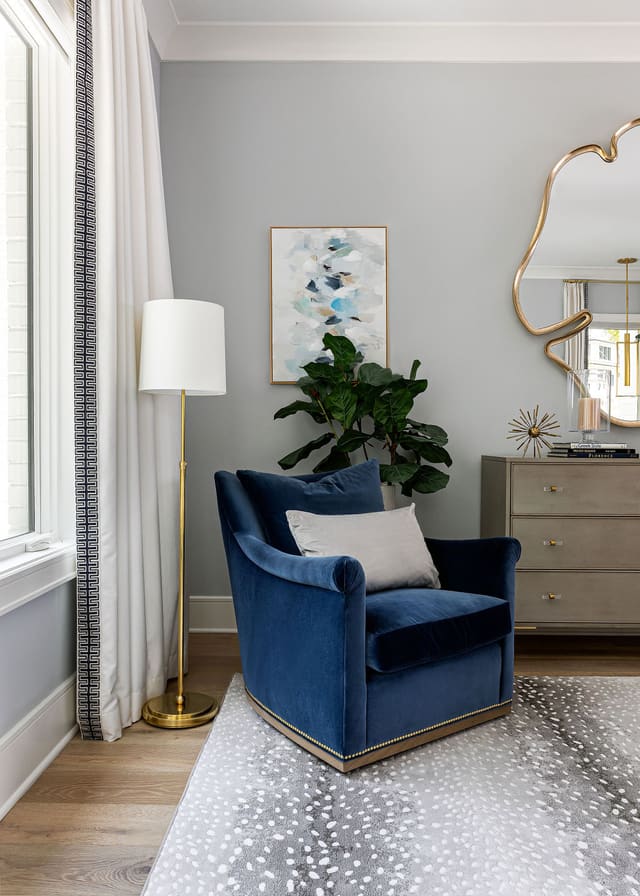 Master bedroom sitting chair.