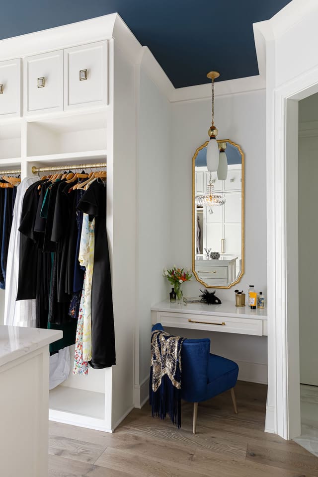 Master closet.