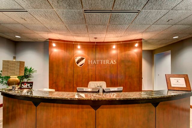 Front Desk at Hatteras Office Building