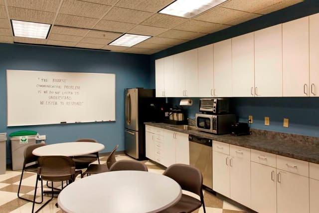 Break Room at Hatteras Office