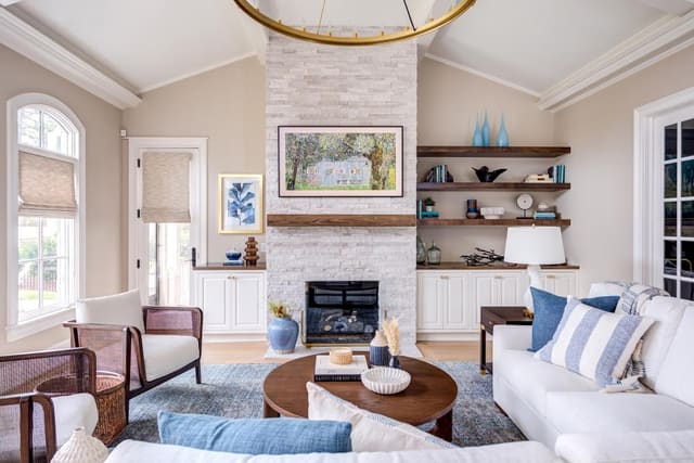 Bright and airy living room.