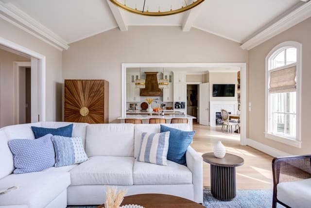 Bright and airy living room.