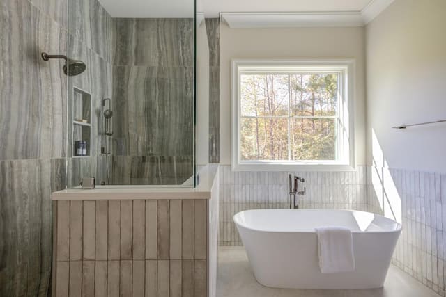 Primary Bath with Walk in Shower