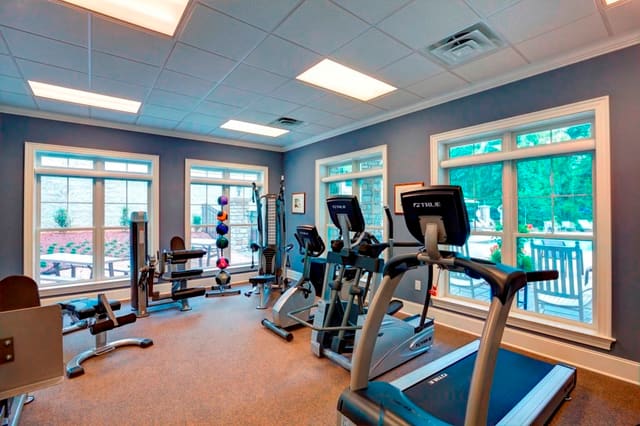 Exercise Room in Raleigh Clubhouse
