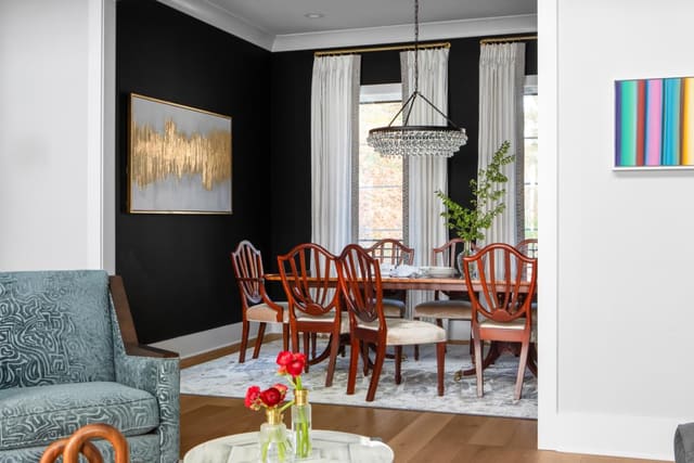 Living Area overlooking Dining Room
