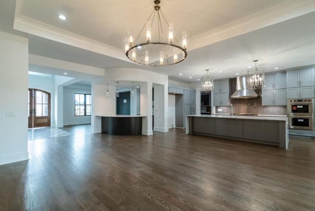 Open Concept Kitchen and Living Area