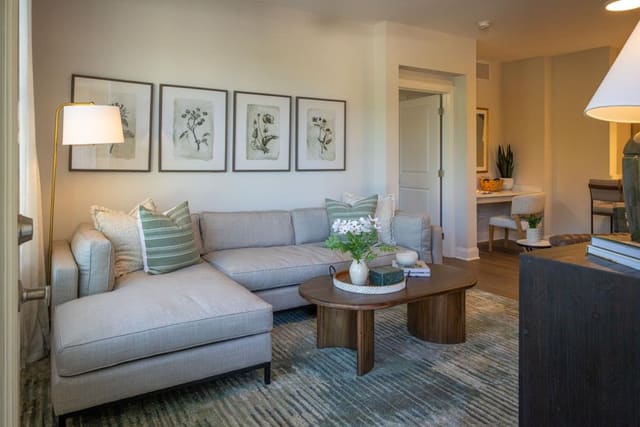 The Greens Apartments at Centennial Campus - interior design by Design Works Studio