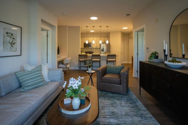 Open Concept Living/Dining Area