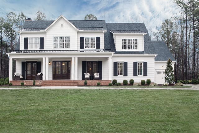 Exterior of Wake Forest Home