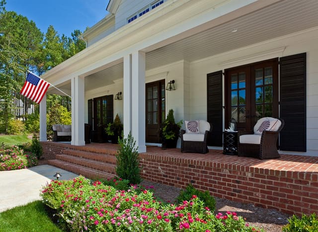 Front Porch of Wake Forest Home