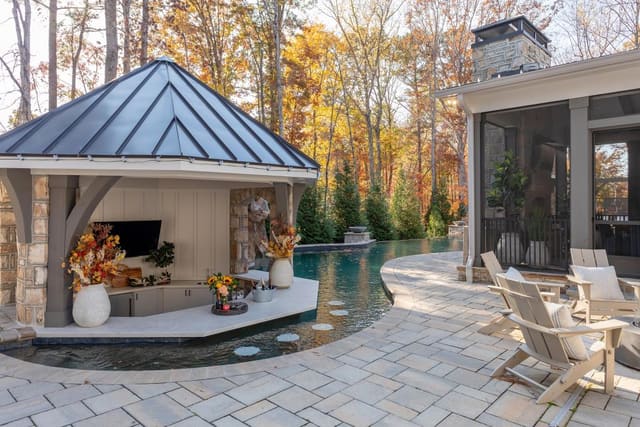 Outdoor Gazebo Bar
