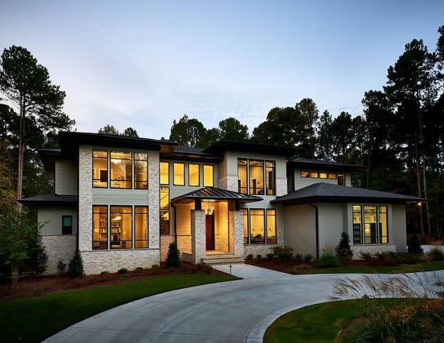 West Cary New Construction (Bost Homes) - interior design by Design Works Studio