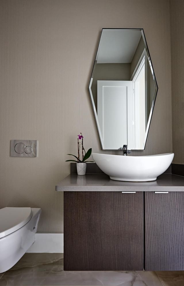 Half Bath in Modern home