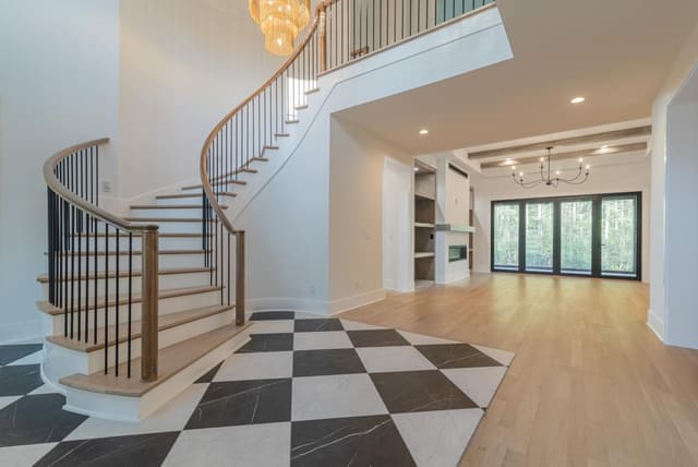 Foyer Leading into Living Area