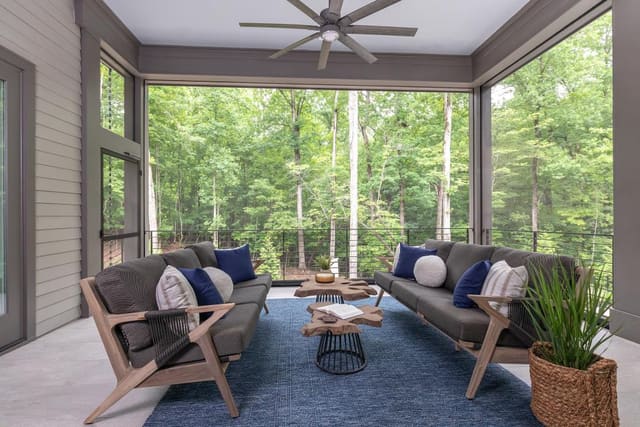 Sun Room with Neutral Accents