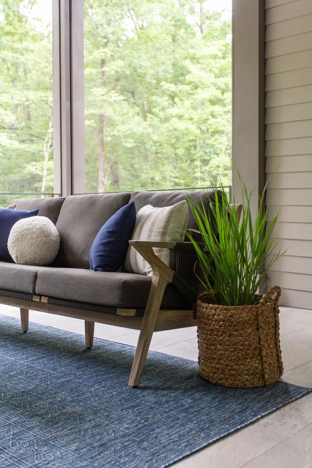 Close up of Sun Room Furniture