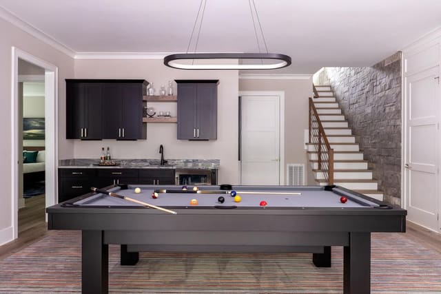 Overview of Downstairs Rec Room
